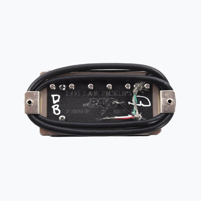 Lollar El Rayo Humbucker Bridge 4-Conductor F-Spaced Double Black
