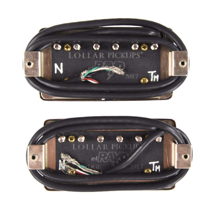 Lollar El Rayo Humbucker Set 4-Conductor Nickel Parts / Guitar Pickups