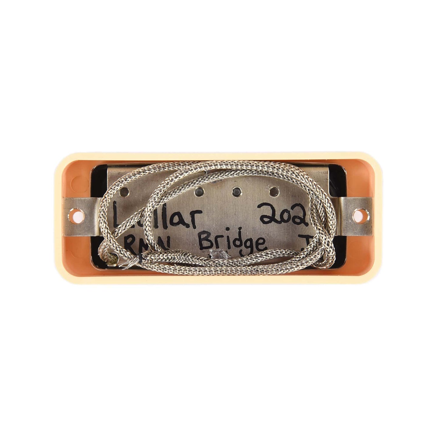 Lollar Firebird Soap Bar Ring Mount Bridge Cream Nickel Parts / Guitar Pickups