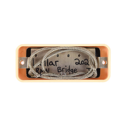 Lollar Firebird Soap Bar Ring Mount Bridge Cream Nickel Parts / Guitar Pickups