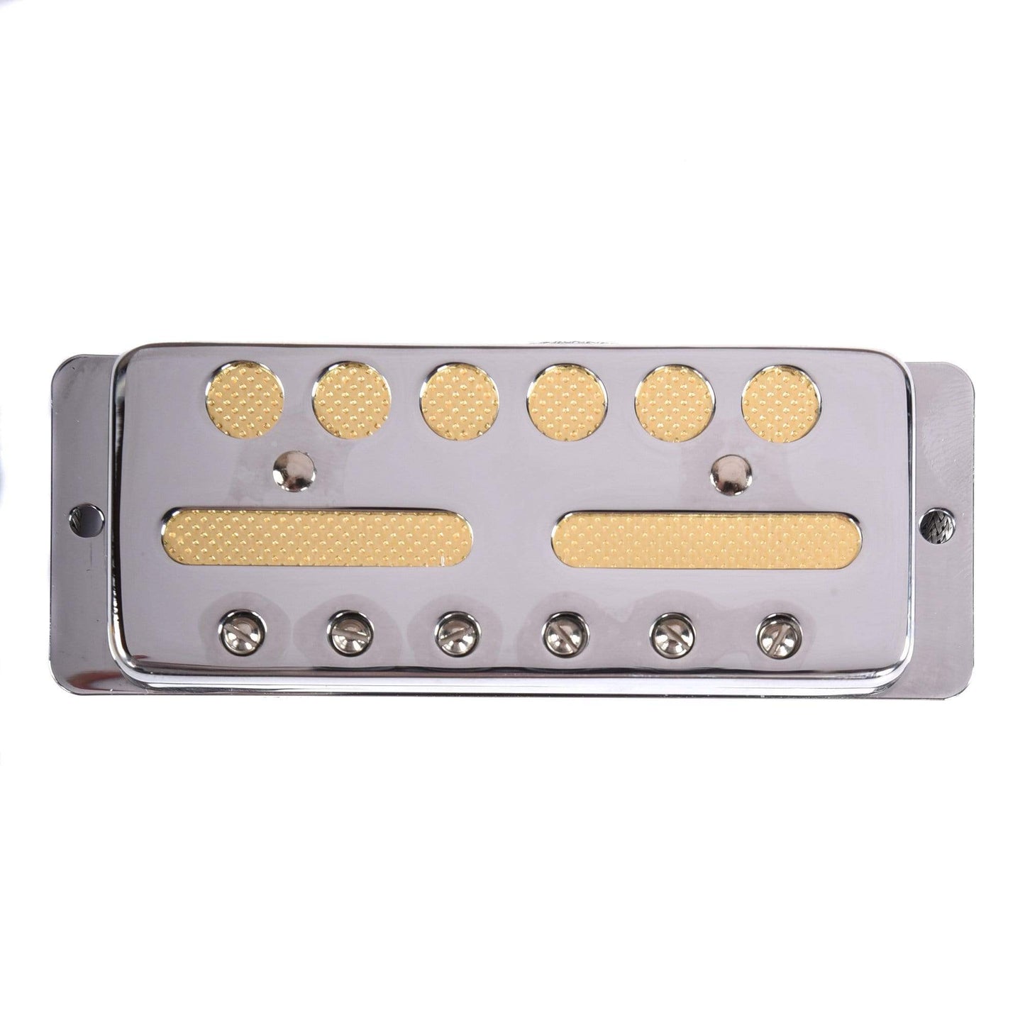 Lollar Gold Foil Teisco-style Single Coil Pickup Bridge Chrome Parts / Guitar Pickups