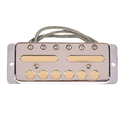 Lollar Gold Foil Teisco-style Single Coil Pickup Neck Nickel Parts / Guitar Pickups