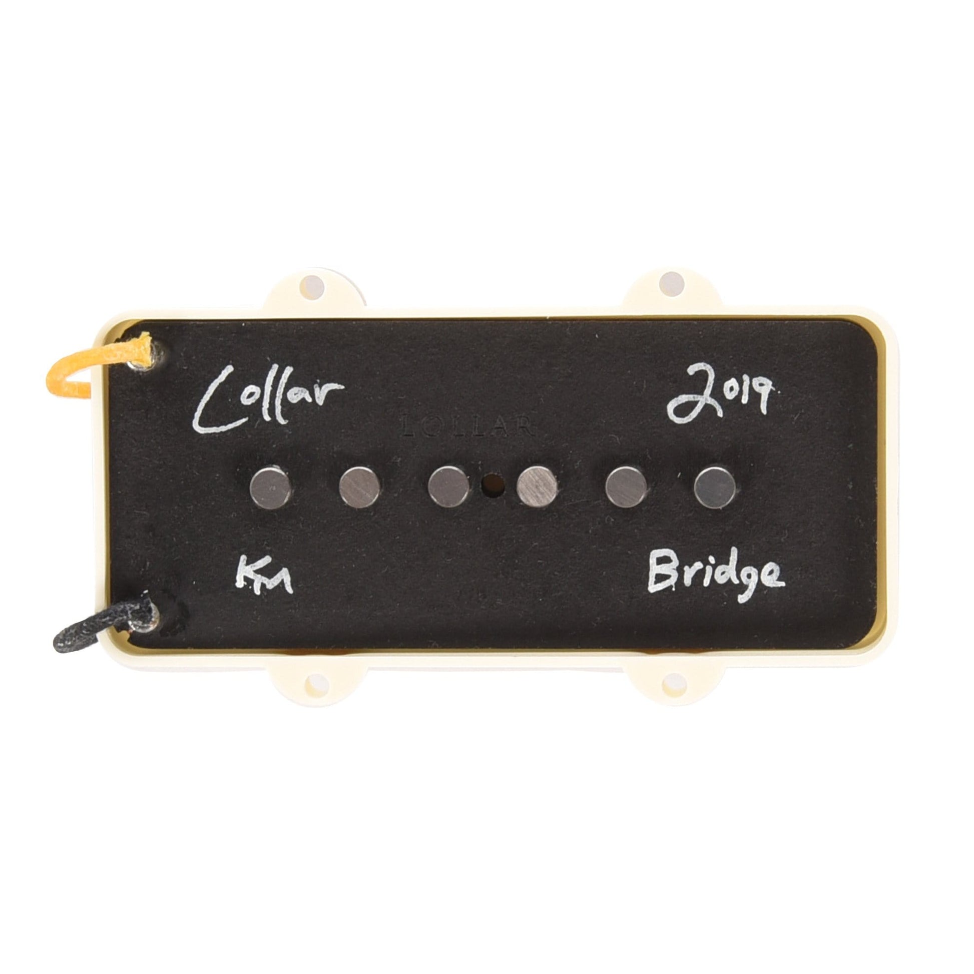 Lollar Jazzmaster Bridge Parchment Parts / Guitar Pickups
