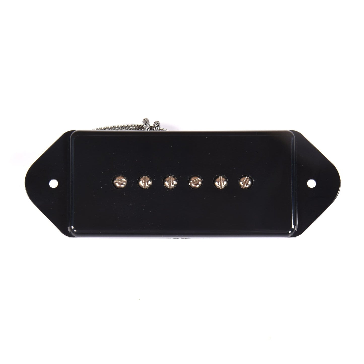 Lollar P-90 Dog Ear Short Neck Black Parts / Guitar Pickups