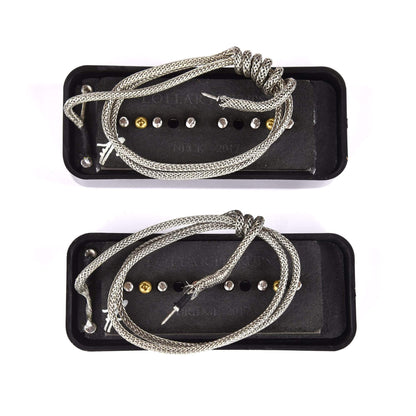 Lollar P-90 Soapbar Set Black Parts / Guitar Pickups