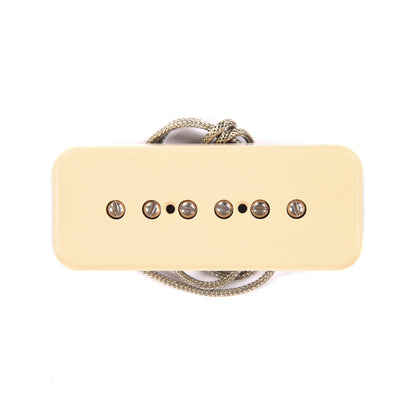 Lollar P90 Soap Bar Underwound Neck Matte Cream Parts / Guitar Pickups