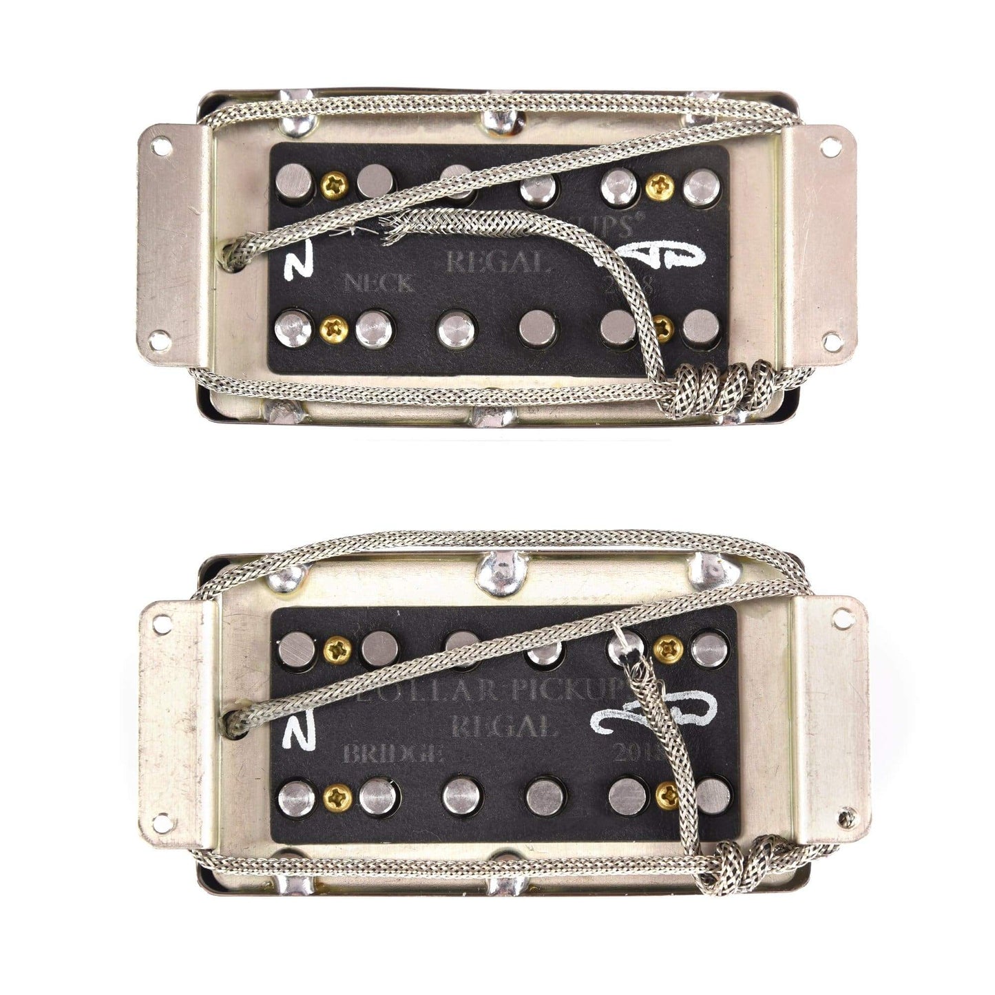 Lollar Regal Wide Range Humbucker Set Nickel Parts / Guitar Pickups