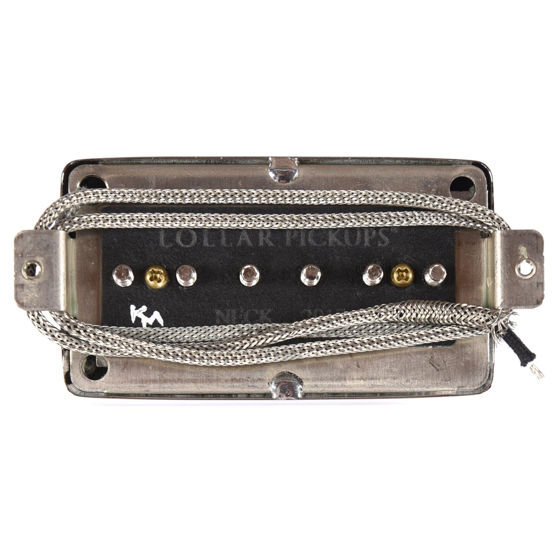 Lollar Single Coil For Humbucker Neck Gloss Black/Nickel Parts / Guitar Pickups