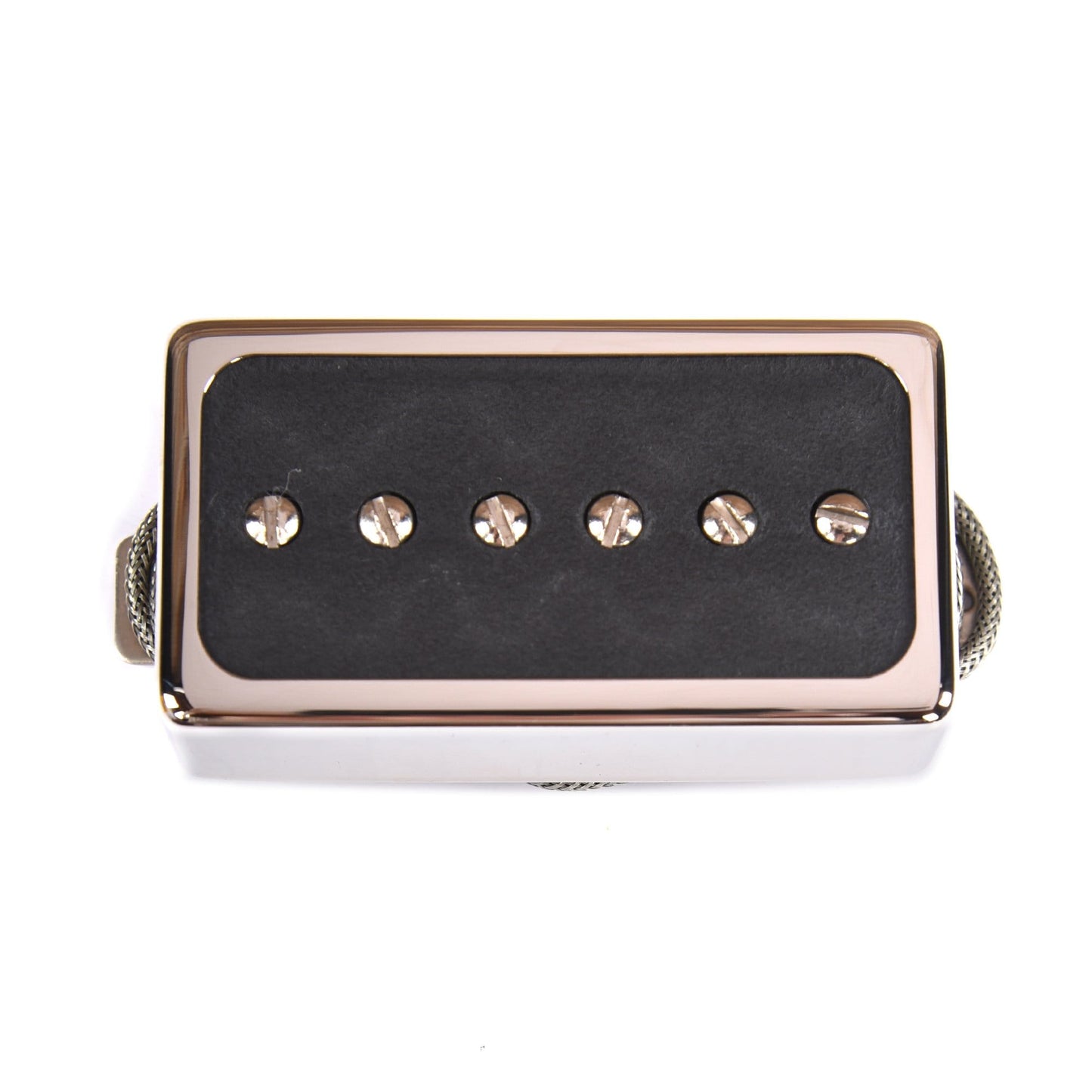 Lollar Single Coil for Humbucker Neck Matte Black on Nickel Parts / Guitar Pickups