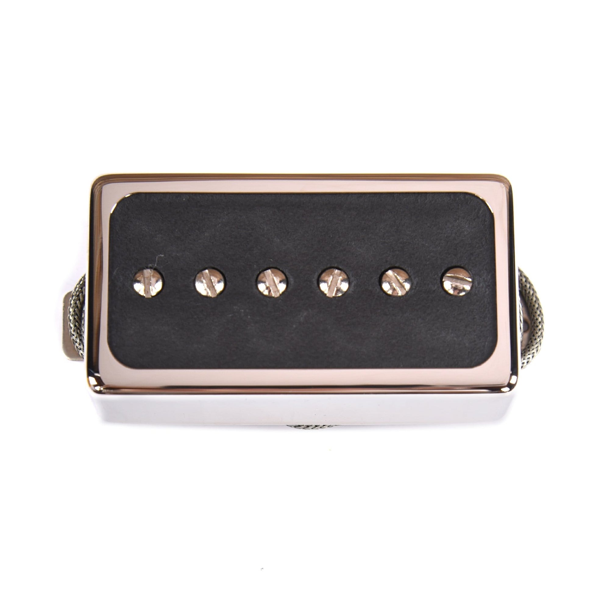 Lollar Single Coil for Humbucker Neck Matte Black on Nickel Parts / Guitar Pickups