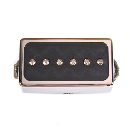 Lollar Single Coil for Humbucker Neck Matte Black on Nickel Parts / Guitar Pickups