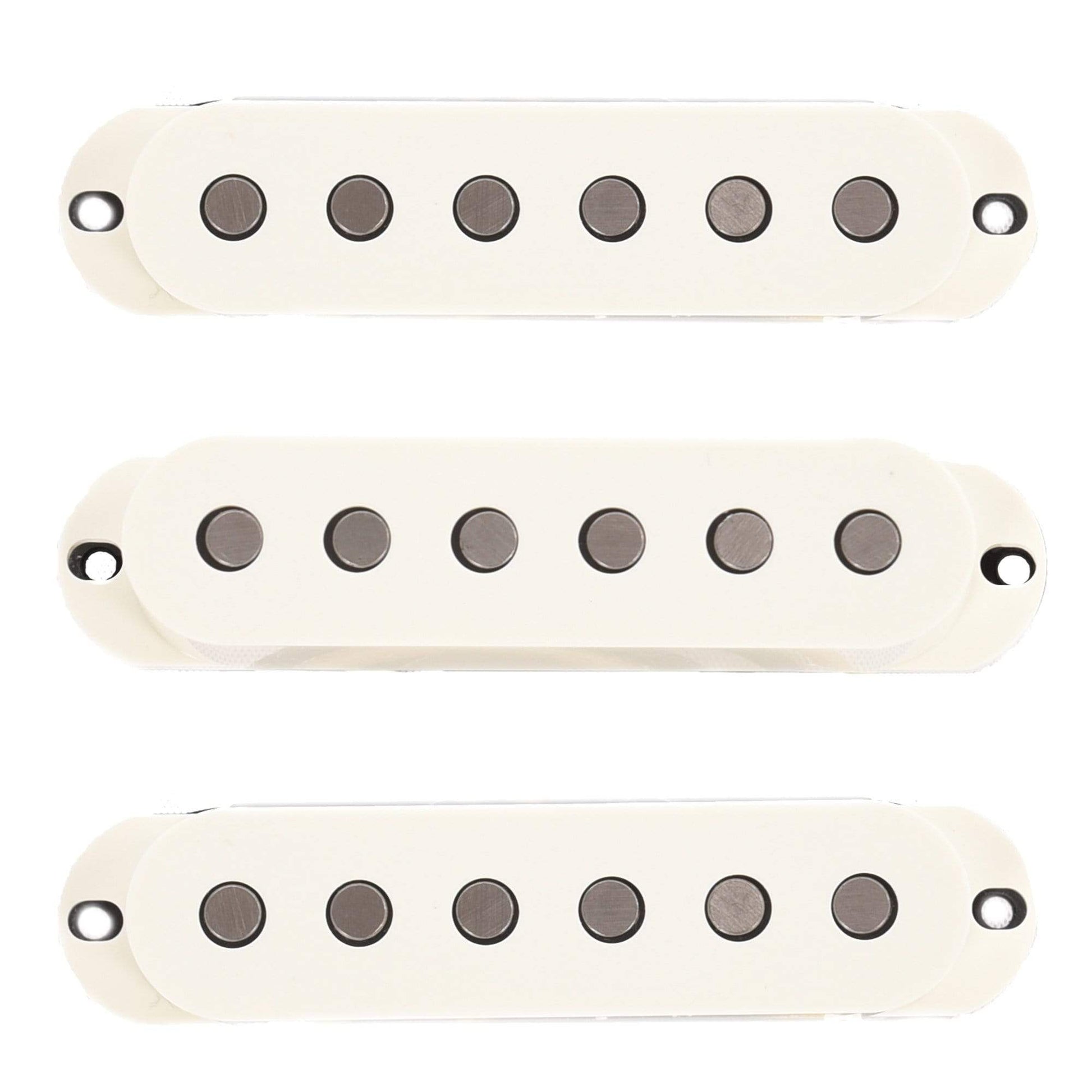 Lollar Special S Series Flat Pole Strat Pickup Parchment Set Parts / Guitar Pickups