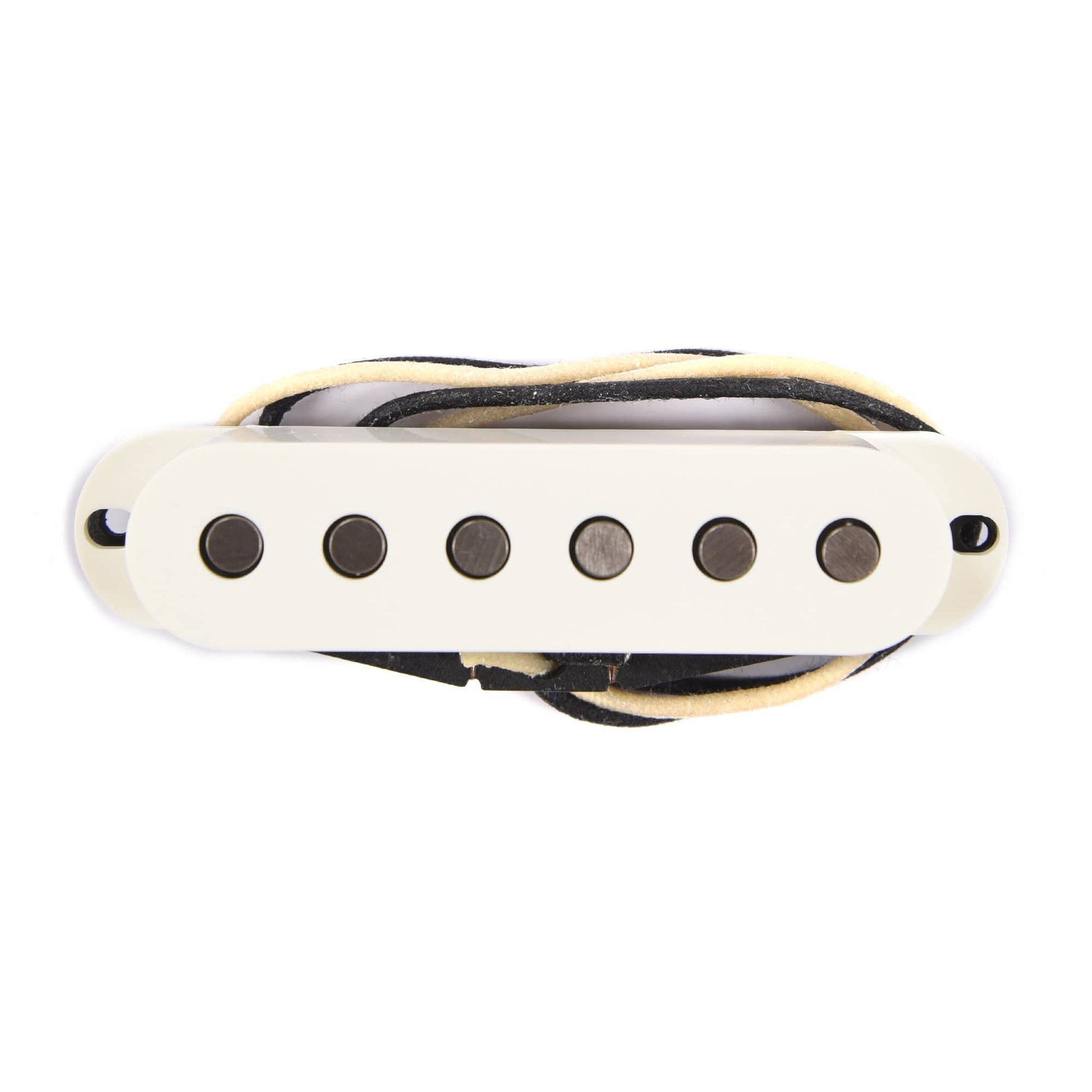 Lollar Vintage Blonde Flat Pole Strat Pickup Neck Parchment Parts / Guitar Pickups