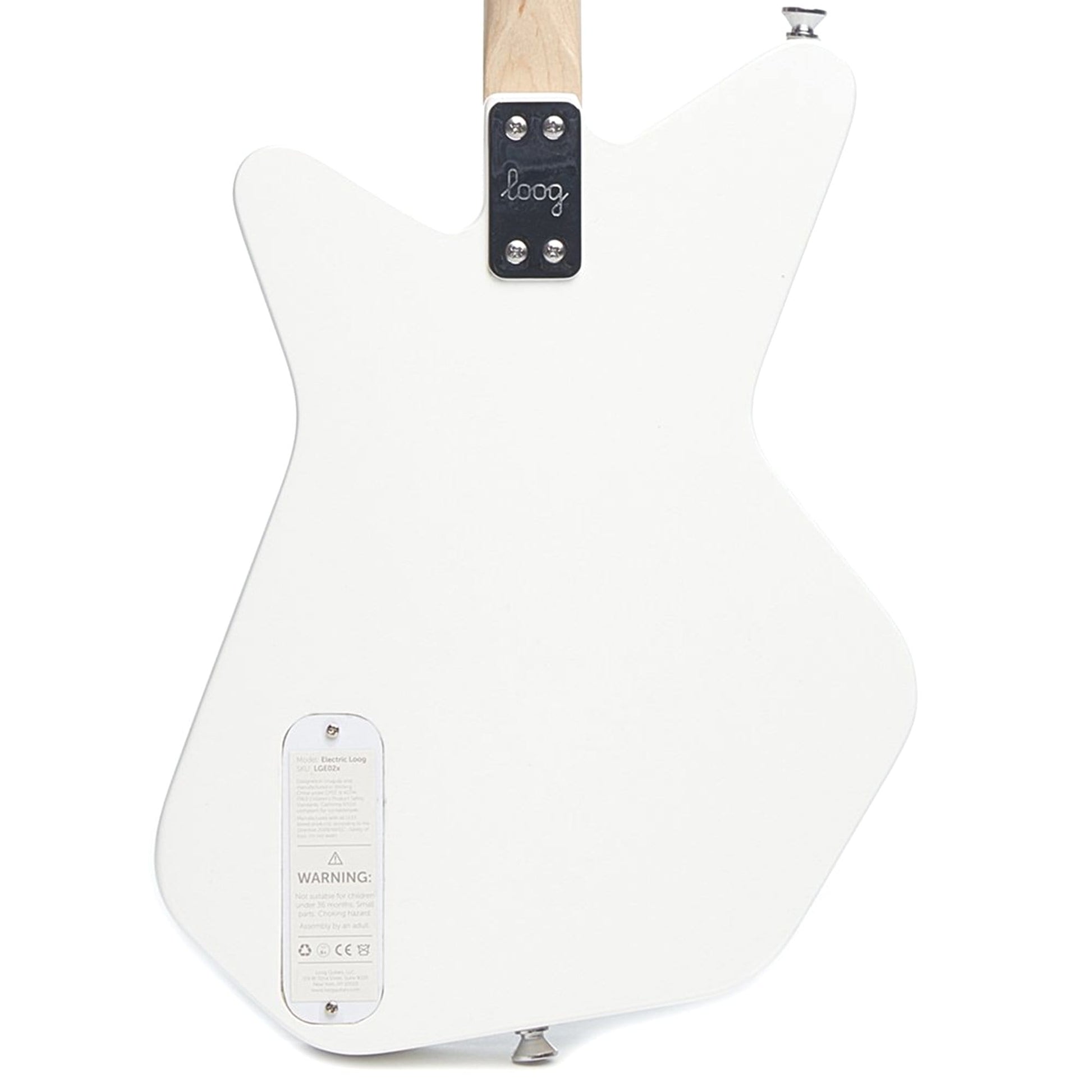 Loog Pro Electric Guitar White Electric Guitars