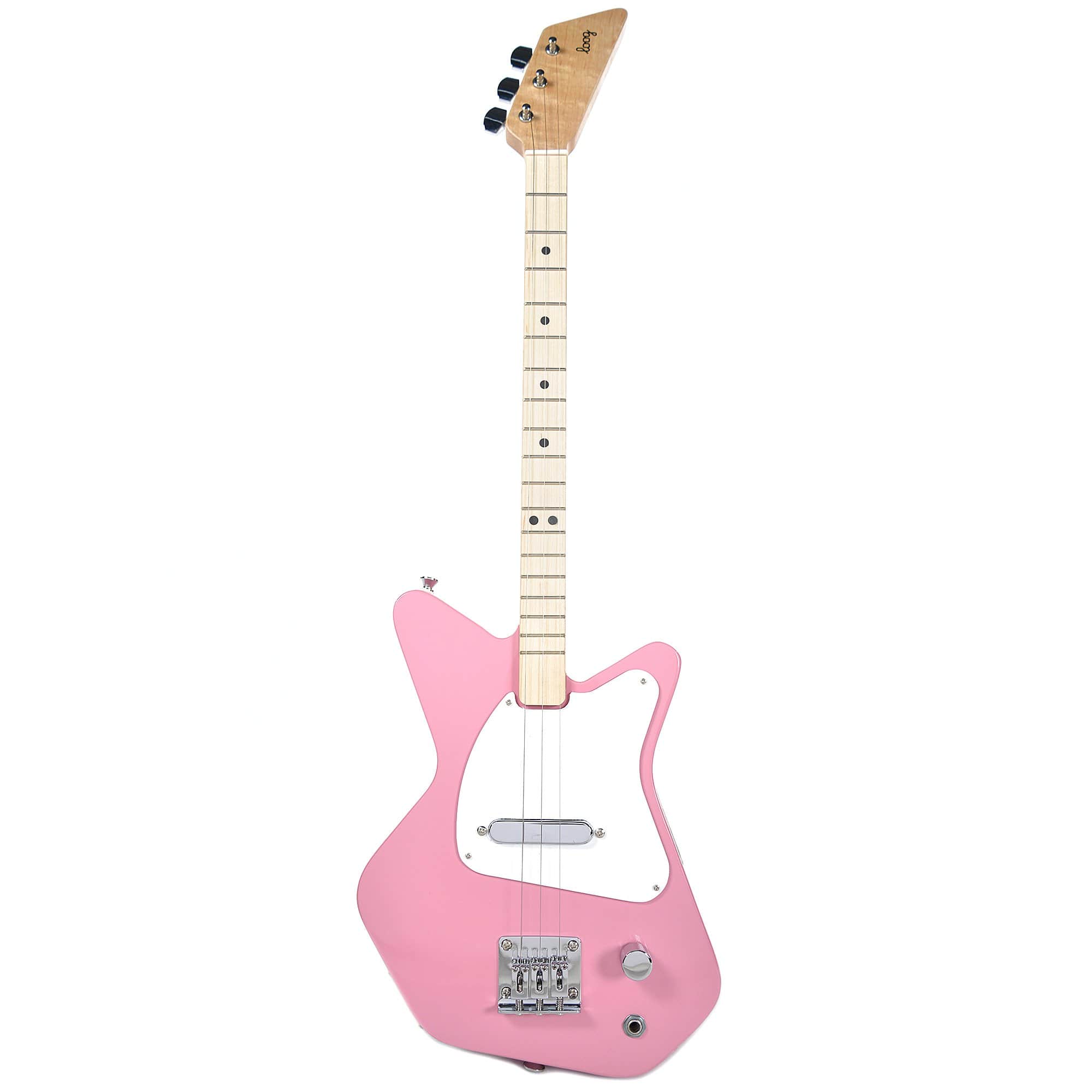 Loog Pro Electric Guitar Magenta Electric Guitars / Solid Body