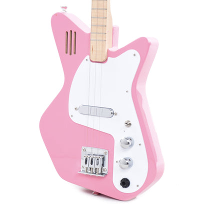 Loog Pro Electric Guitar w/Built-In Amp Pink Electric Guitars / Travel / Mini