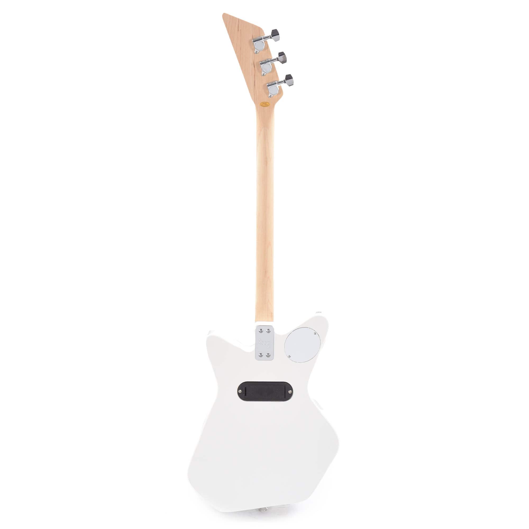 Loog Pro Electric Guitar w/Built-In Amp White Electric Guitars / Travel / Mini