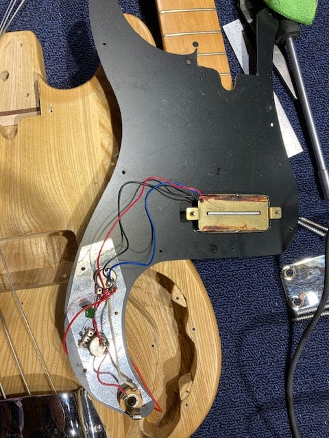 Lotus Guitars P-Style Bass Natural 1970s Bass Guitars / 4-String