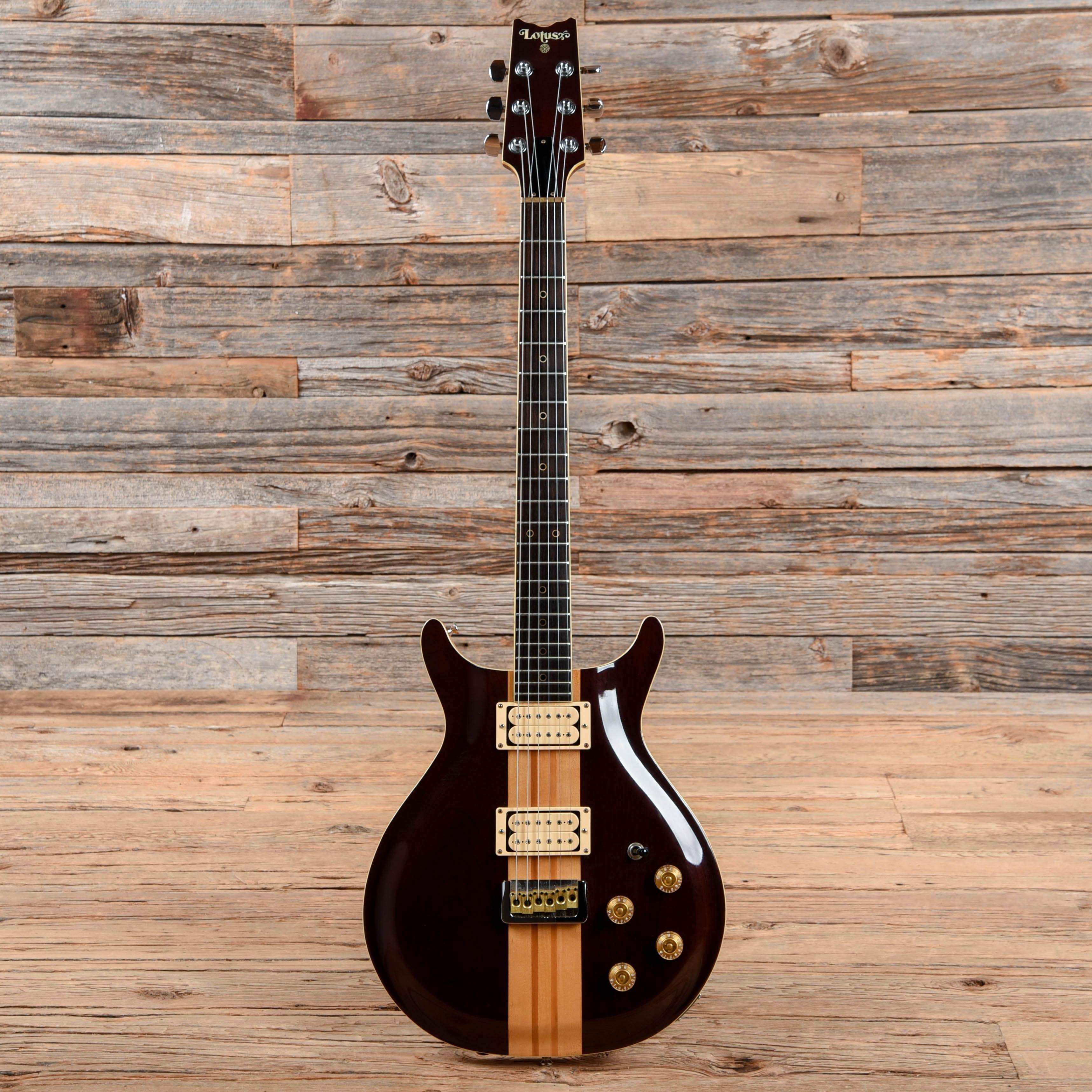 Lotus Guitars Falcon Natural 1980s Chicago Music Exchange