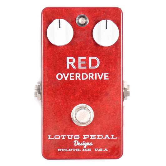 Lotus Pedal Designs Red Overdrive Effects and Pedals / Overdrive and Boost