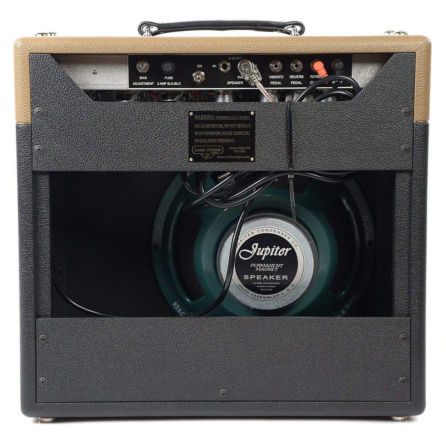 Louis Electric Columbia Reverb 18W 1x12 Combo w/Jupiter 12LC-12 Ceramic Speaker Amps / Guitar Combos
