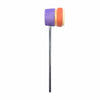 Low Boy Lightweight Felt Bass Drum Beater Purple/Orange w/Gold Sparkle Stripe Drums and Percussion / Parts and Accessories / Drum Parts