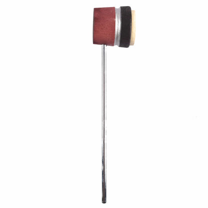 Low Boy Lightweight Felt Bass Drum Beater Red Mahogany/Black w/Silver Sparkle Stripe Drums and Percussion / Parts and Accessories / Drum Parts