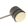 Low Boy Lightweight Felt Bass Drum Beater Silver w/Black Stripe Drums and Percussion / Parts and Accessories / Drum Parts