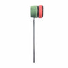 Low Boy Lightweight Leather Bass Drum Beater Green/Red w/Black Stripe Drums and Percussion / Parts and Accessories / Drum Parts