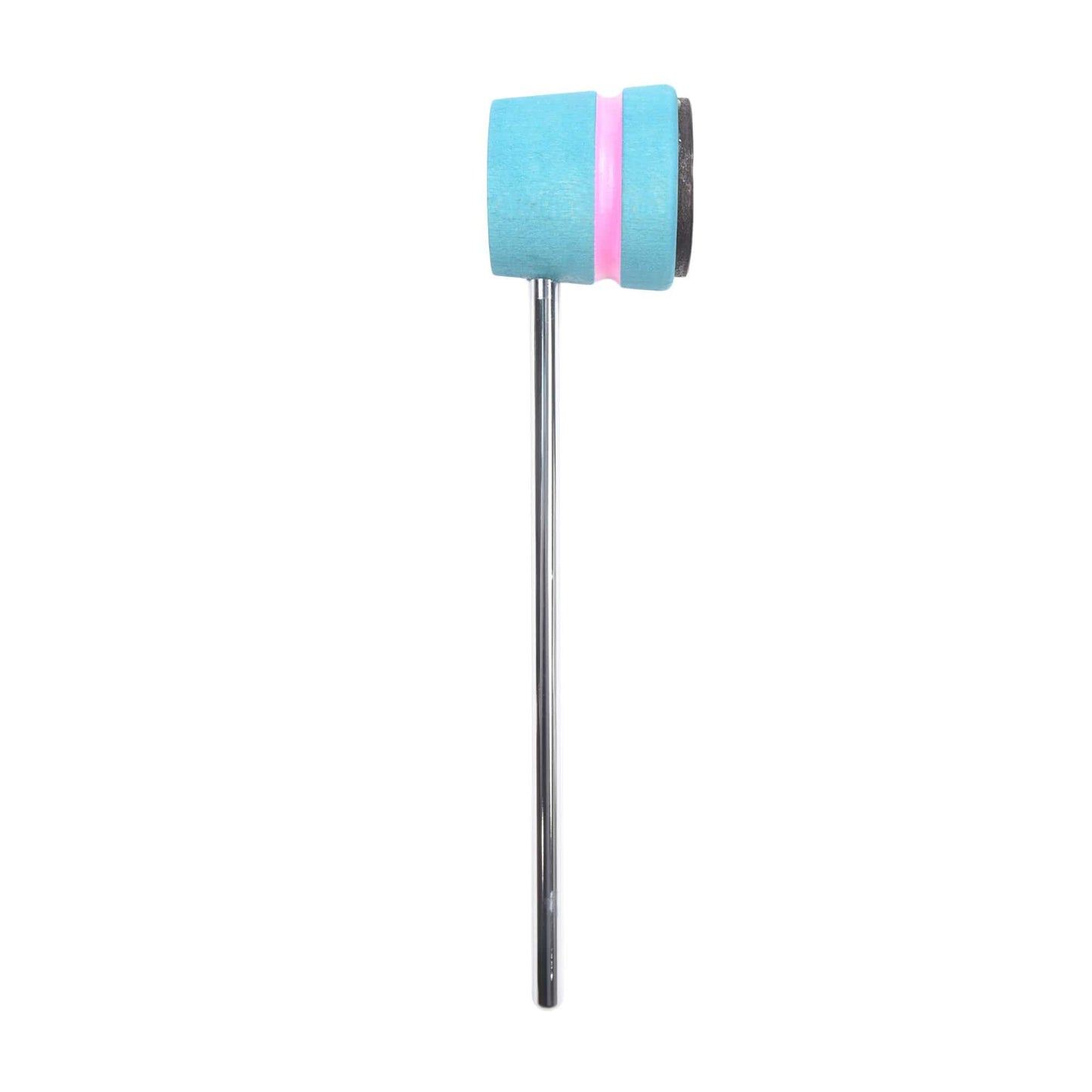 Low Boy Lightweight Leather Bass Drum Beater Seafoam Green w/Pink Stripe Drums and Percussion / Parts and Accessories / Drum Parts