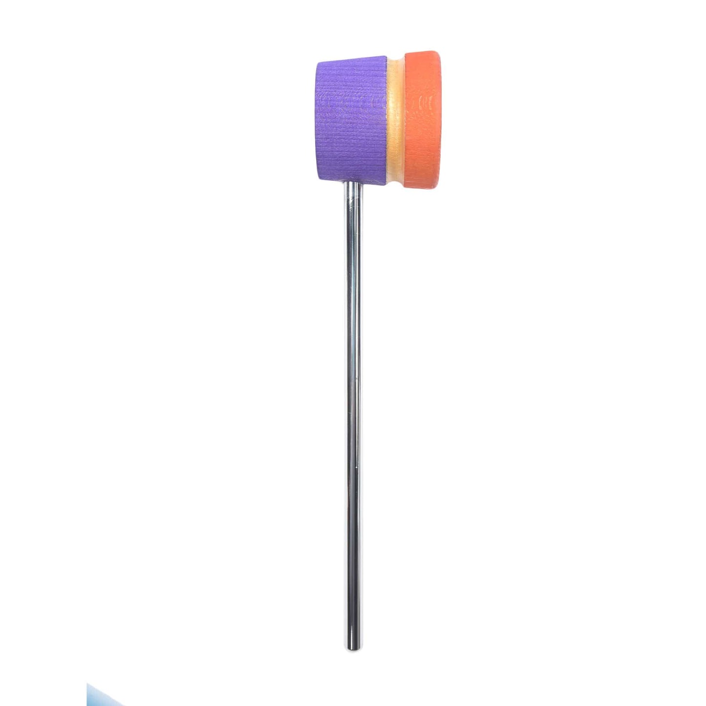 Low Boy Lightweight Wood Bass Drum Beater Purple/Orange w/Gold Sparkle Stripe Drums and Percussion / Parts and Accessories / Drum Parts
