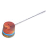 Low Boy Lightweight Wood Bass Drum Beater Tie Dye w/Shock Blue Stripes Drums and Percussion / Parts and Accessories / Drum Parts
