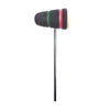 Low Boy Standard Felt Bass Drum Beater Black w/Green & Red Stripes Drums and Percussion / Parts and Accessories / Drum Parts