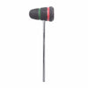 Low Boy Standard Leather Bass Drum Beater Black w/Green & Red Stripes Drums and Percussion / Parts and Accessories / Drum Parts