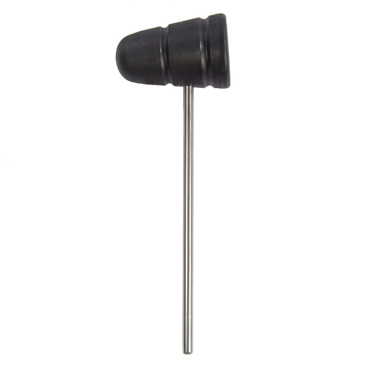 Low Boy Standard Wood Bass Drum Beater Black w/Black Stripes Drums and Percussion / Parts and Accessories / Drum Parts