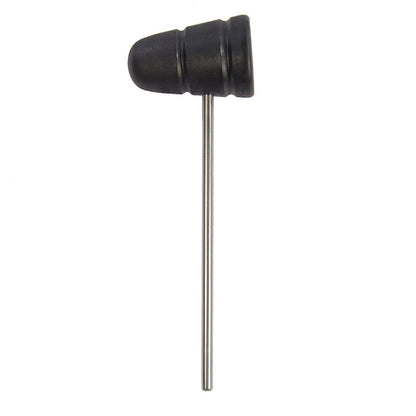 Low Boy Standard Wood Bass Drum Beater Black w/Black Stripes Drums and Percussion / Parts and Accessories / Drum Parts