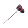 Low Boy Standard Wood Bass Drum Beater Black w/Red Stripes Drums and Percussion / Parts and Accessories / Drum Parts