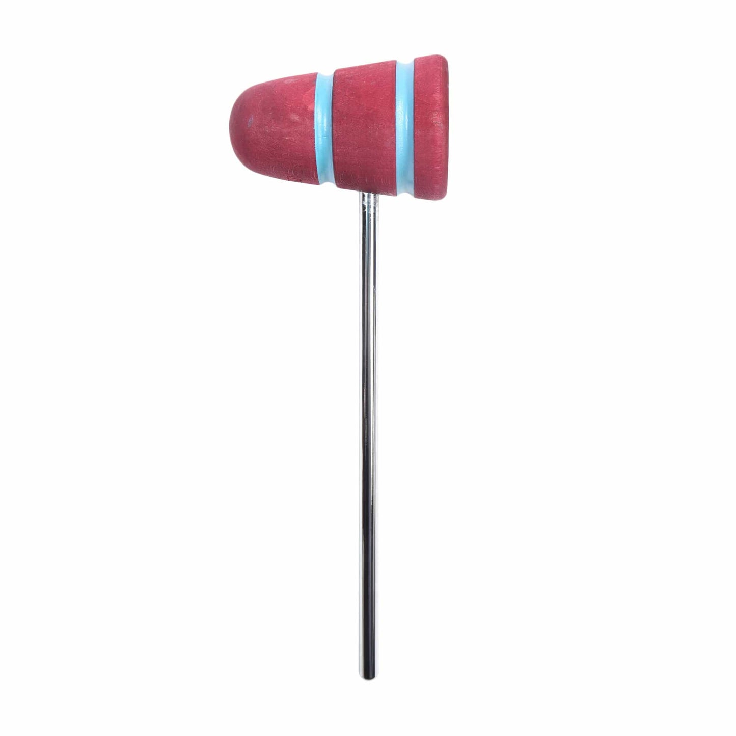Low Boy Standard Wood Bass Drum Beater Cherry w/Seafoam Stripes Drums and Percussion / Parts and Accessories / Drum Parts