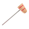 Low Boy Standard Wood Bass Drum Beater Natural Maple w/Red Stripes Drums and Percussion / Parts and Accessories / Drum Parts