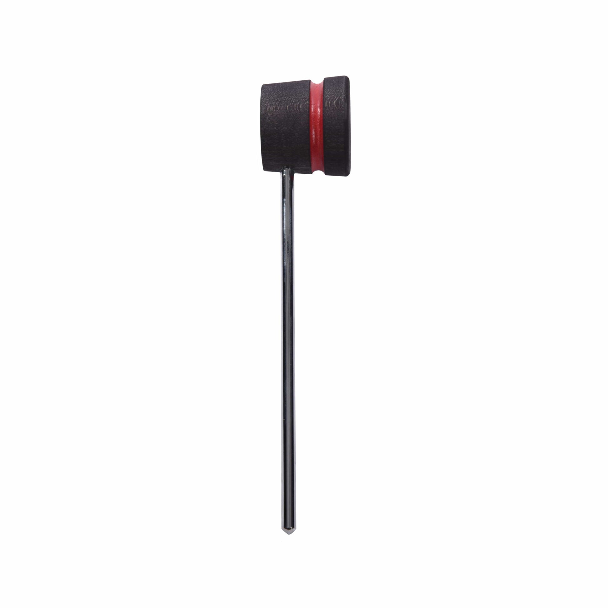 Low Boy Lightweight Wood Bass Drum Beater Black w/Red Stripe Drums and Percussion / Parts and Accessories / Pedals