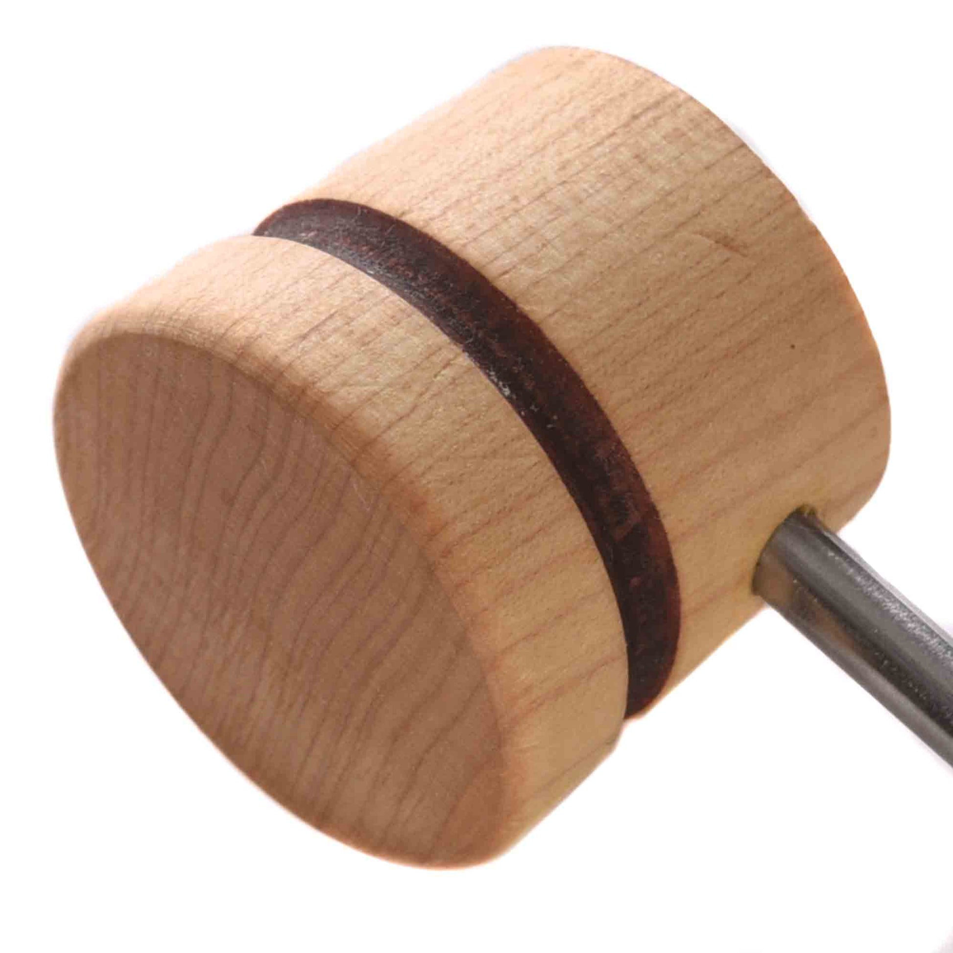 Low Boy Lightweight Wood Bass Drum Beater Natural w/Brown Stripes Drums and Percussion / Parts and Accessories / Pedals