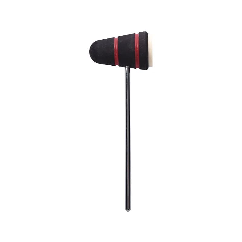 Low Boy Standard Felt Daddy Bass Drum Beater Black w/Red Stripes Drums and Percussion / Parts and Accessories / Pedals