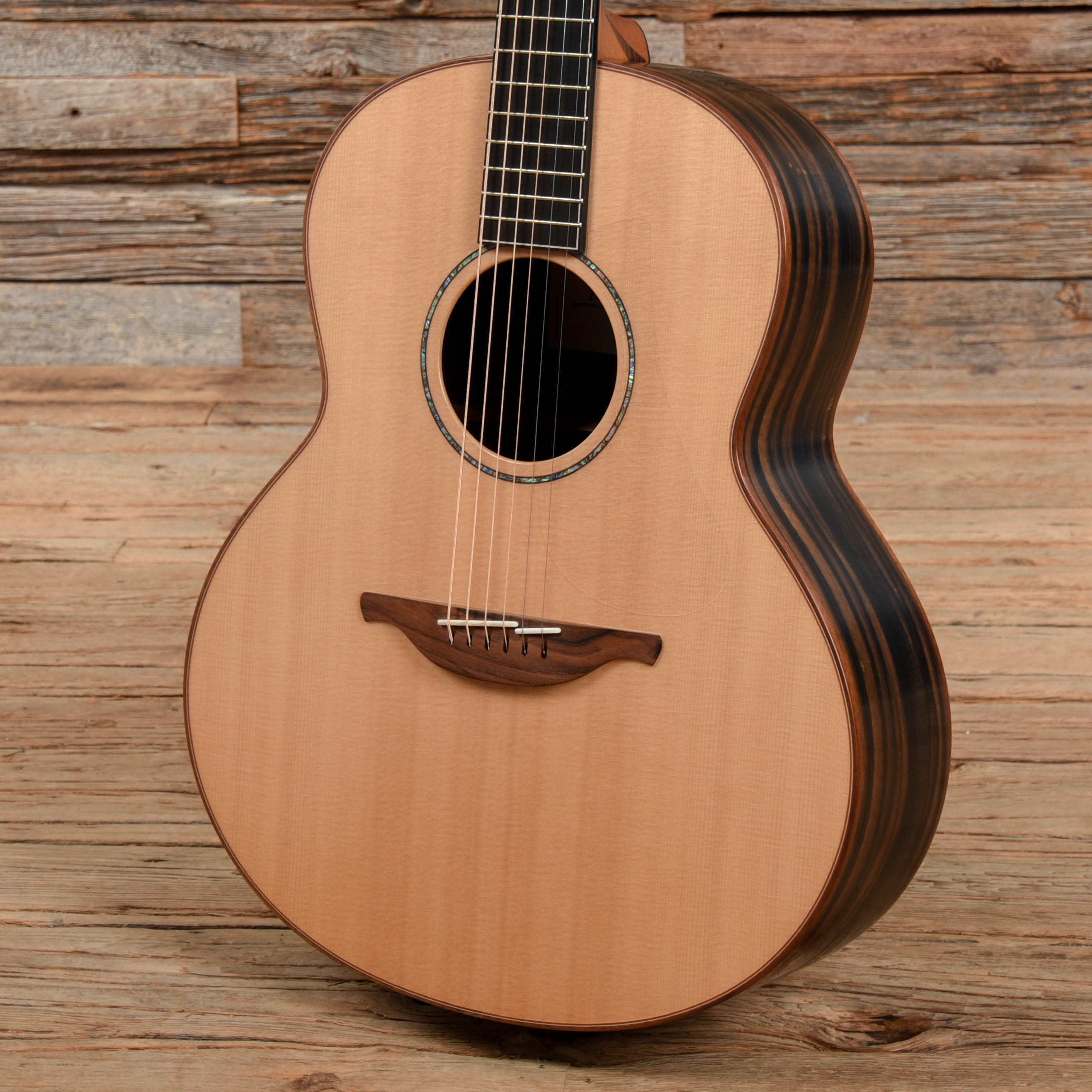 Lowden F35 Macassar Ebony and Sitka Spruce Top Natural Acoustic Guitars / Dreadnought