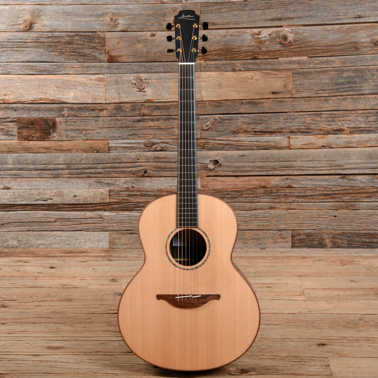 Lowden F35 Macassar Ebony and Sitka Spruce Top Natural Acoustic Guitars / Dreadnought