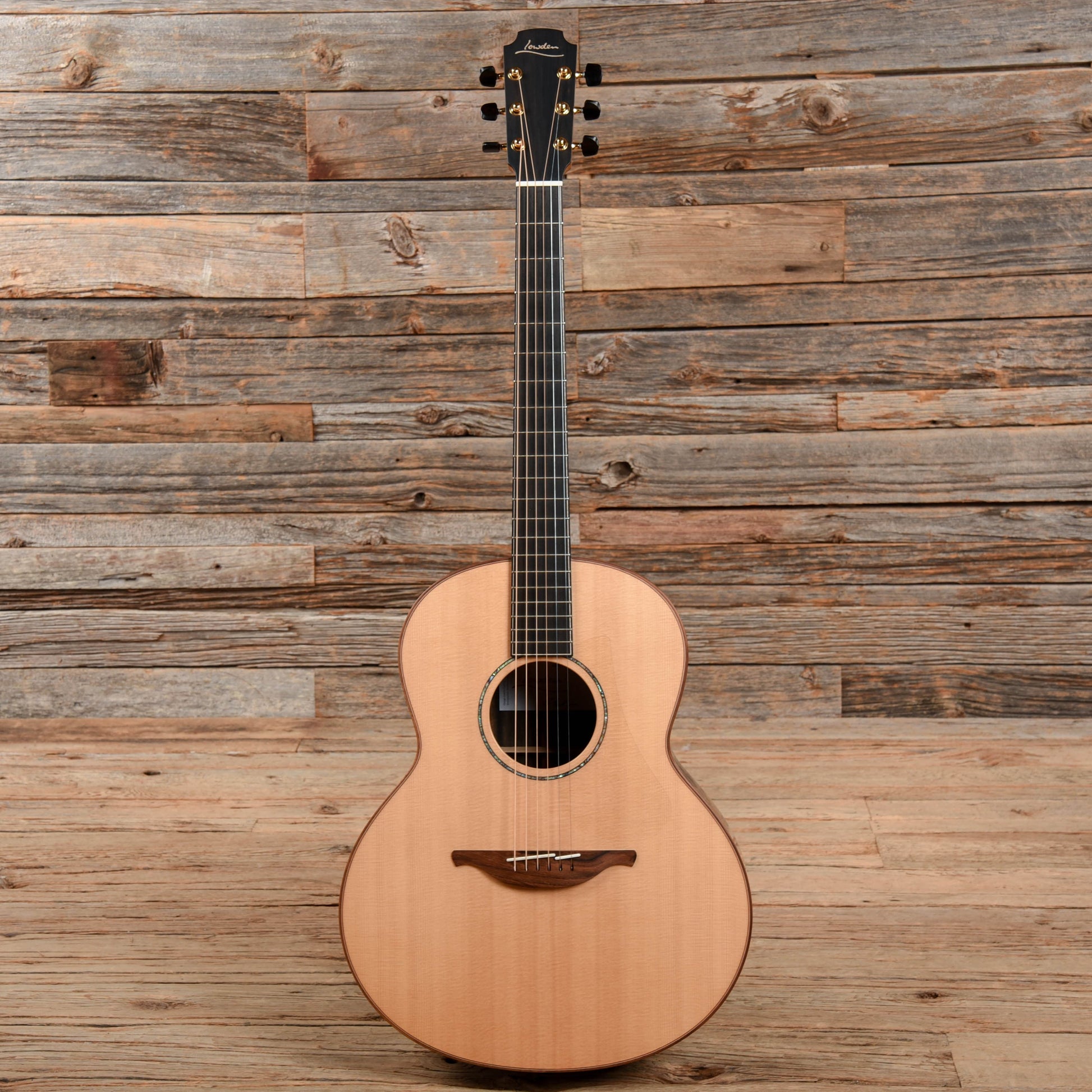 Lowden F35 Macassar Ebony and Sitka Spruce Top Natural Acoustic Guitars / Dreadnought