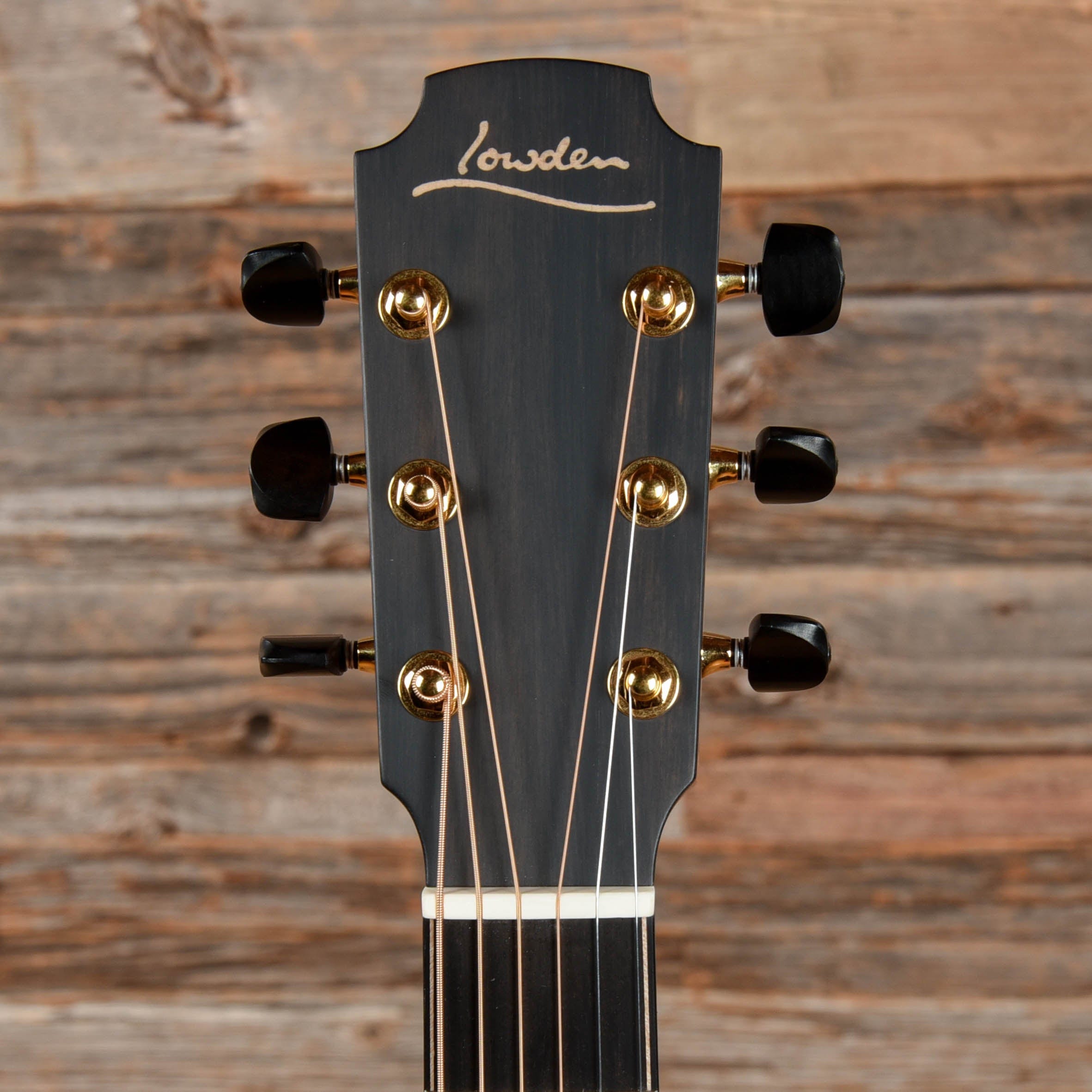 Lowden F35 Macassar Ebony and Sitka Spruce Top Natural Acoustic Guitars / Dreadnought