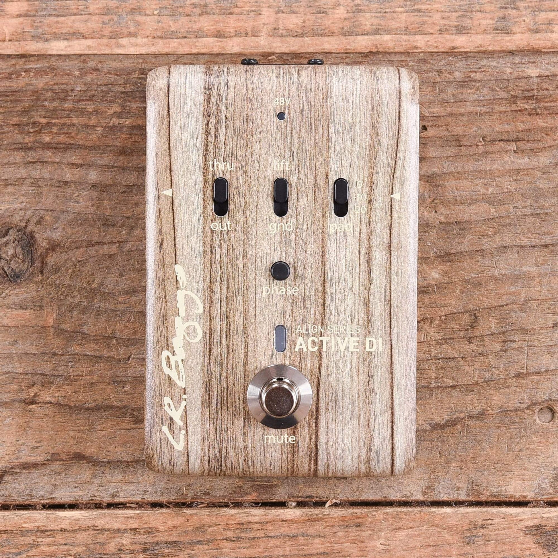 LR Baggs Align Acoustic Active DI Pedal Pro Audio / DI Boxes