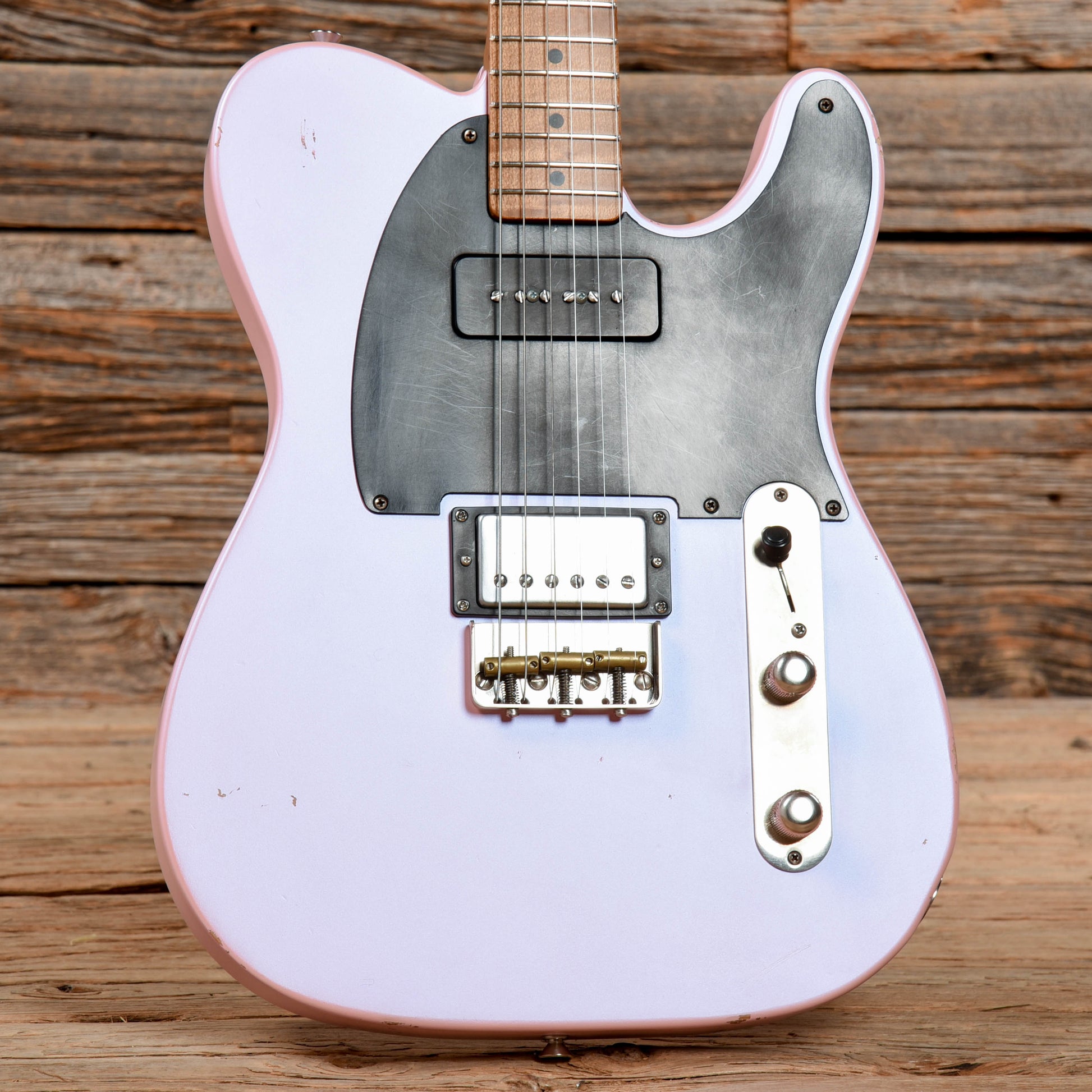 LsL T-Bone One Shell Pink Electric Guitars / Solid Body