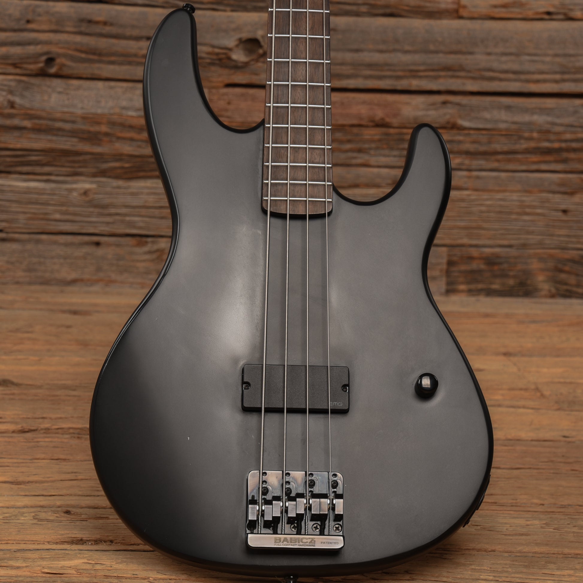 LTD AP-4 Black Metal Black Bass Guitars / 4-String