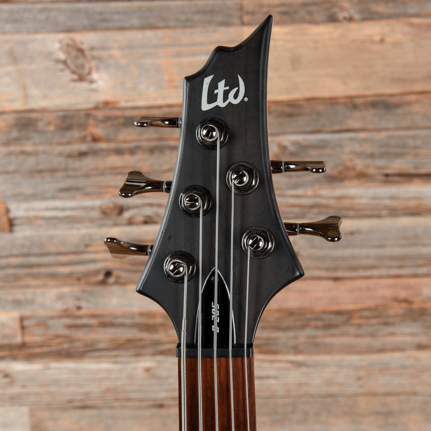 LTD B-205SM See Thru Black Satin 2018 Bass Guitars / 5-String or More